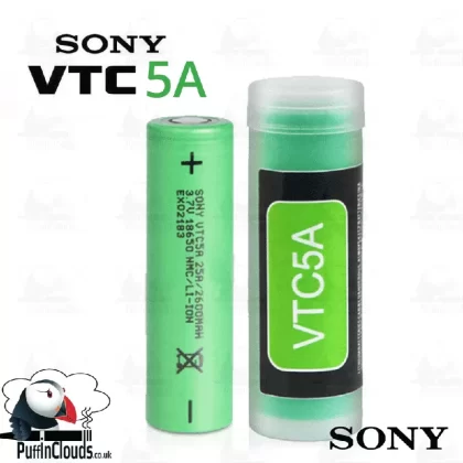 Sony VTC5A 18650 Vaping Battery 2600mAh (25A 3.7v)