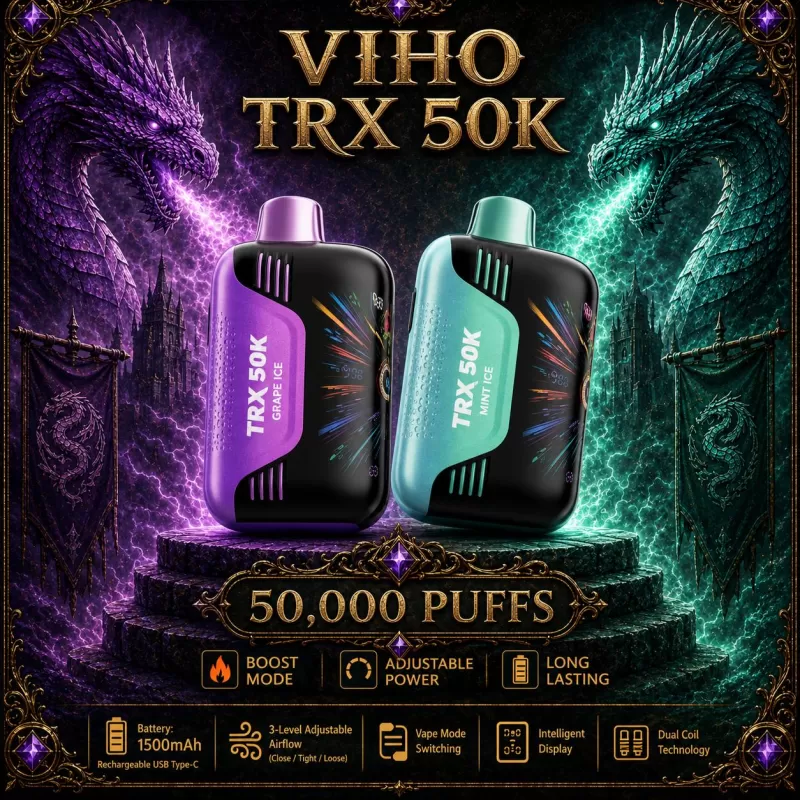 VIHO TRX 50K - Sour Blue Dust - Vapeciga