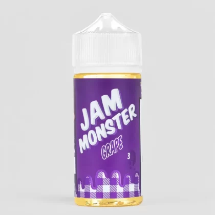 Jam Monster – Grape 100mL Grape E-Liquid Pre-Steeped - Vape Product, Vape Product