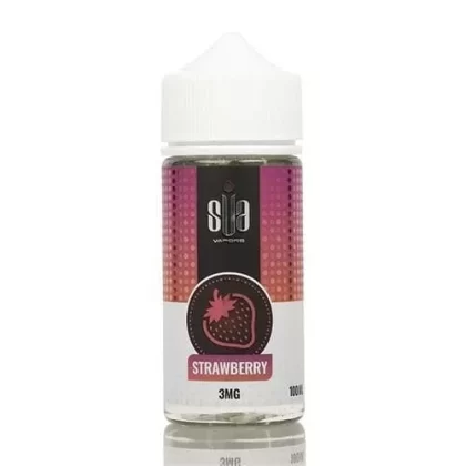 STRAWBERRY 100ML E liquids - By SUA VAPORS - 6 mg / 100 ml