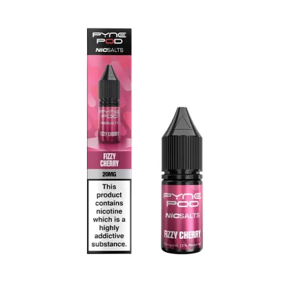 Fizzy Cherry Nic Salt E-Liquid by Pyne Pod - 10 mg - Medium Strength