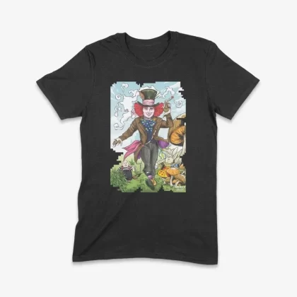 Stacked Tee (Maddest Hatter)