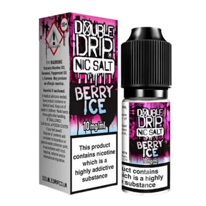 Berry Ice Nic Salt E-Liquid by Double Drip (10ml) - 10mg