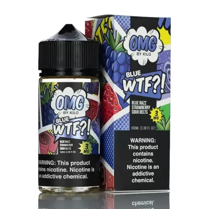 OMG E-Liquid - Blue WTF - 100ml - 3mg - 100ml