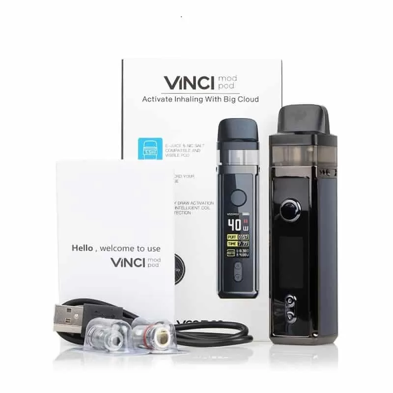 VooPoo Vinci Mod Pod Kit – 40W 1500mAh - Vapestorm Co - Image 3