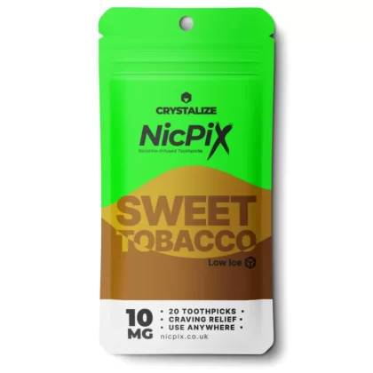 Sweet Tobacco Nicotine Toothpicks by NicPix - 10 mg/stick