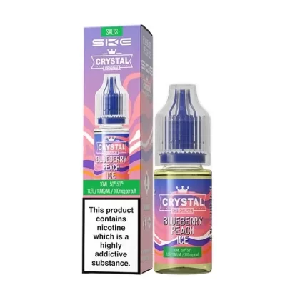 SKE CRYSTAL ORIGINAL BLUEBERRY PEACH ICE 10ML NIC SALT E-LIQUID