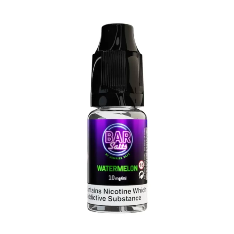 Watermelon Nic Salt E-Liquid Bar Salts Series by Vampire Vape (10ml) - 10mg