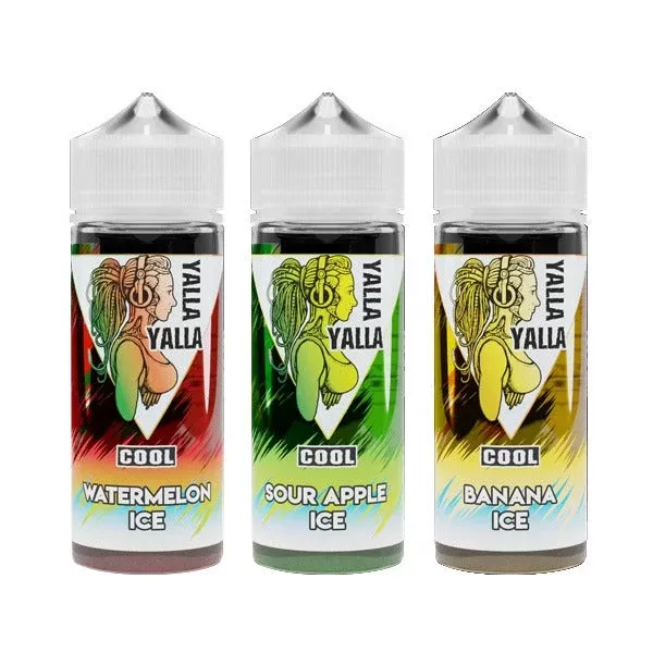 Yalla Yalla Cool Shortfill E-liquid 100ml