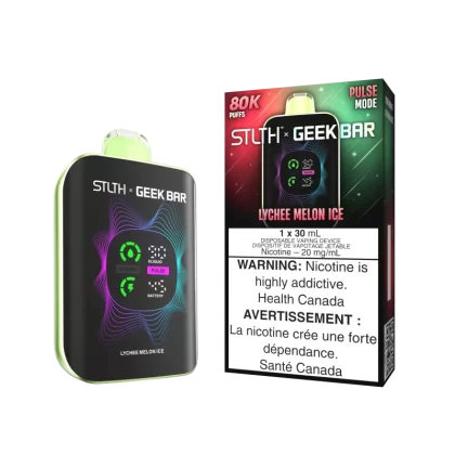 STLTH x GEEK BAR - Lychee Melon Ice - 20 mg/mL (wholeseller) - Excise ON, 20 mg/mL (wholeseller) - Excise AB (58C6D4)