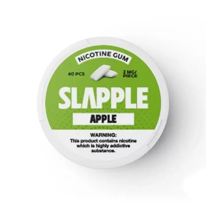 Slapple Nicotine Gum – Apple