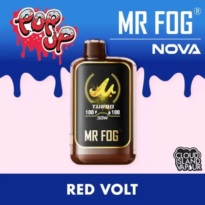 MR FOG NOVA 36K Disposable Vape – Popup Red Volt