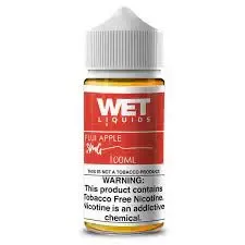 WET LIQUIDS Fuji Apple iced E-liquid 100ml - Vapebazaar Pk - Image 2
