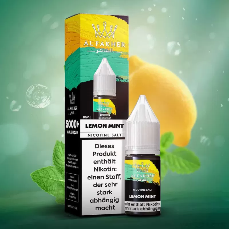 Al Fakher Liquid – Lemon Mint - 20mg/ml