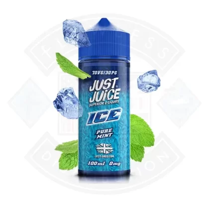 Just Juice Ice – Pure Mint 0mg 100ml Shortfill