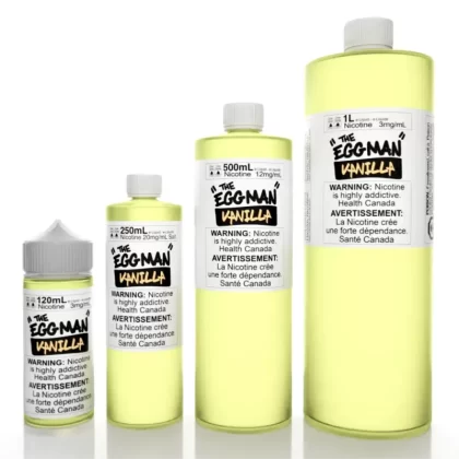 Egg Man Vanilla - Ontario, Quebec, Alberta, Manitoba, New Brunswick, PEI, Nova Scotia, Other Provinces; Vape Product, Vape Product; Vape Product, Vape Product