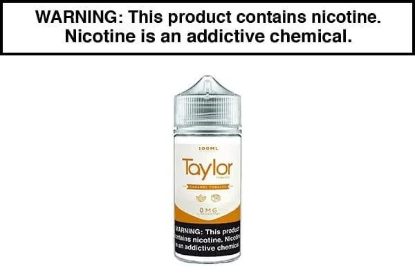 CARAMEL TOBACCO BY TAYLOR FLAVORS 100ML - Vapejuice