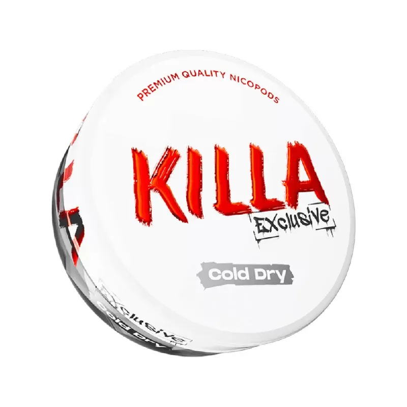Cold Dry Nicotine Pouches by Killa - Ejuicewarehouse