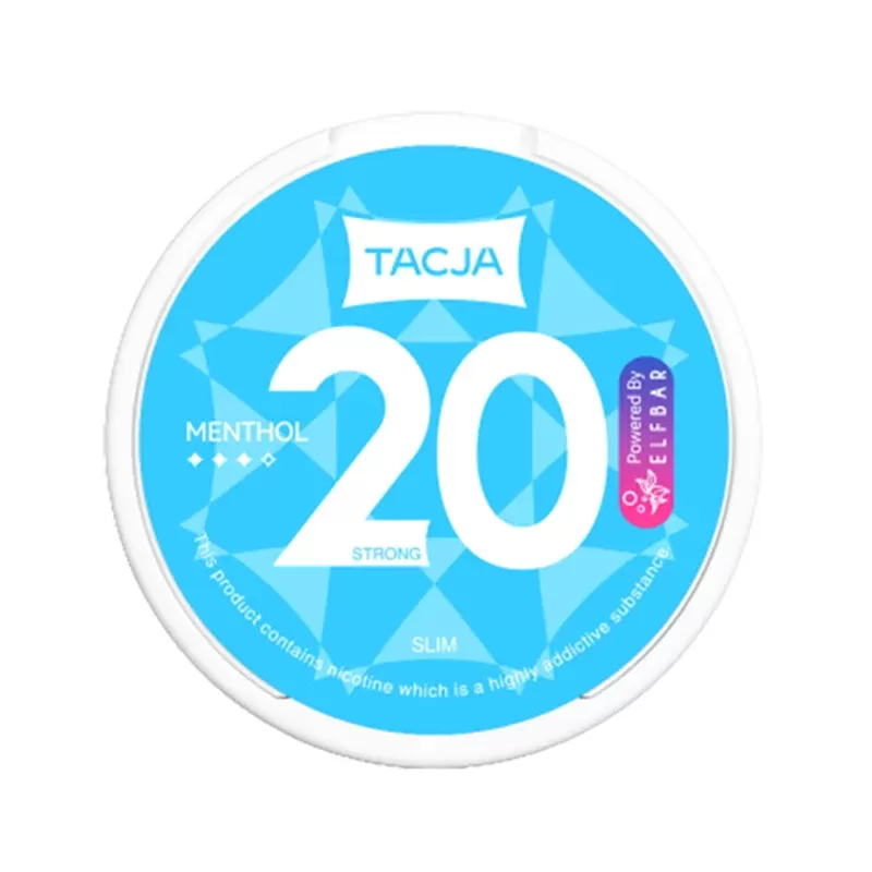 Elf Bar TACJA Nicotine Pouches Frozen Menthol - Strength#12mg>18mg>20mg (2F5D97)