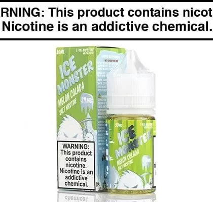 MELON COLADA BY ICE MONSTER SALT NIC 30ML - Vapejuice