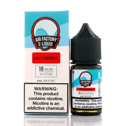 Unflavored Salt – Air Factory E-Juice