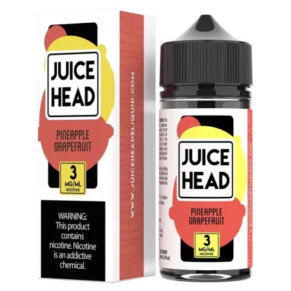 Juice Head 100mL Pineapple Grapefruit - Vape Product, Vape Product