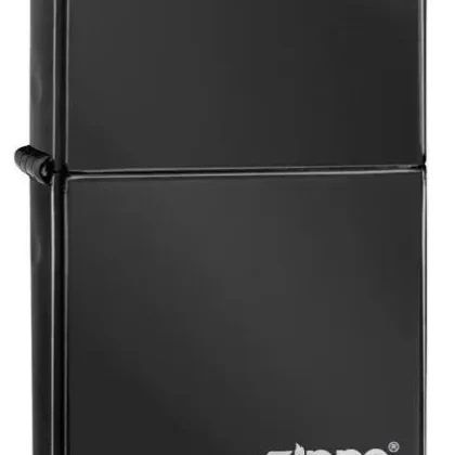 Zippo Lighter – Ebony w/Zippo Logo