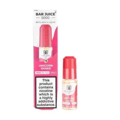 Unicorn Shake Nic Salt E-Liquid by Bar Juice 5000 - Vape Product, Vape Product