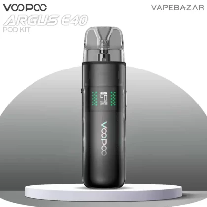 VooPoo Argus E40 – Spray Black - VooPoo / 1800 mAh / USB-C / max. 40 Watt / 4,5ml