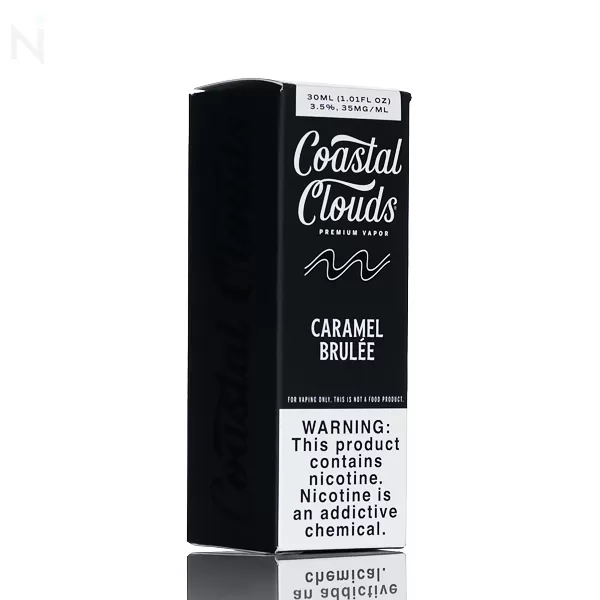Coastal Clouds Salt - Caramel Brulee - 30ml - Image 3
