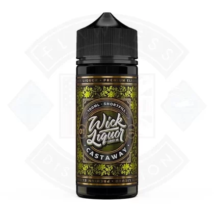 Wick Liquor Castaway 0mg 100ml Shortfill E-liquid - Ecigdepot