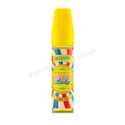 Dinner Lady Lemon Tart E-Liquid Shortfill - Vapestreams Co