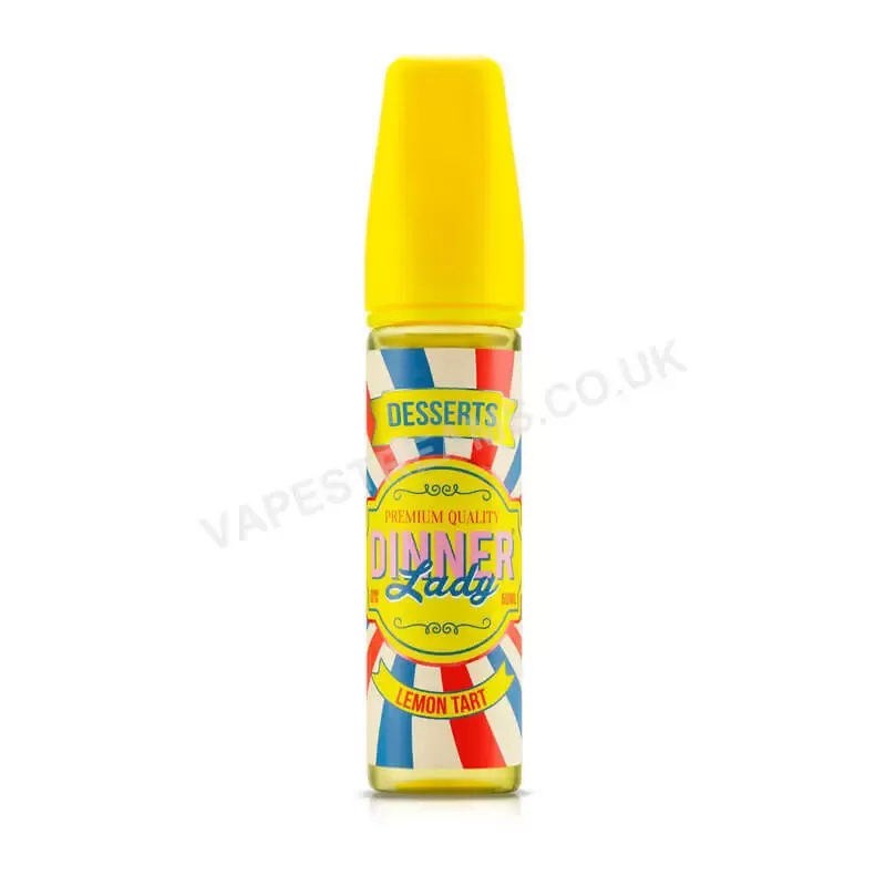 Dinner Lady Lemon Tart E-Liquid Shortfill - Vapestreams Co