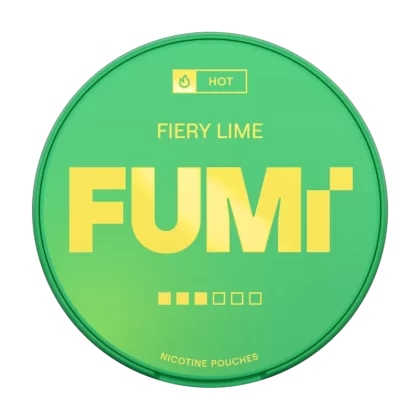 Fiery Lime FUMI Nicotine Pouches - Ecigwizard