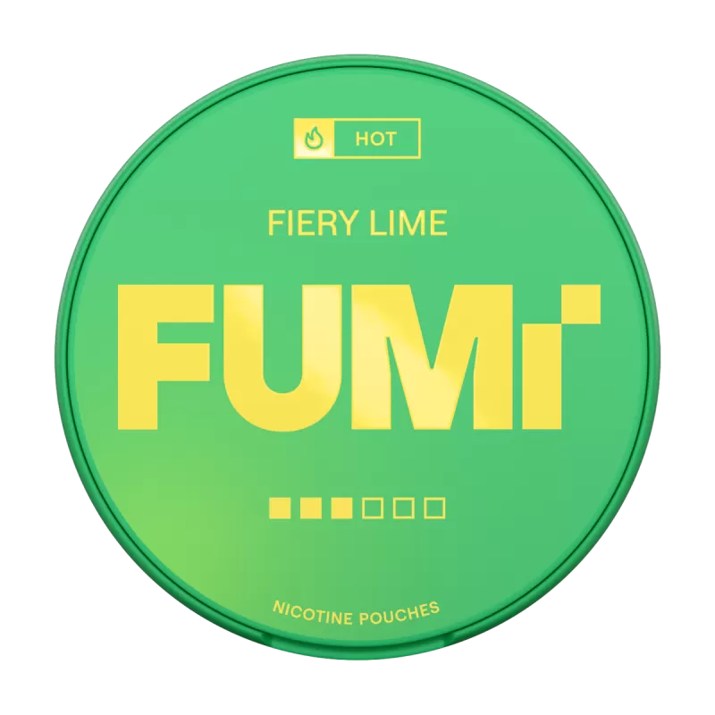 Fiery Lime FUMI Nicotine Pouches - Ecigwizard