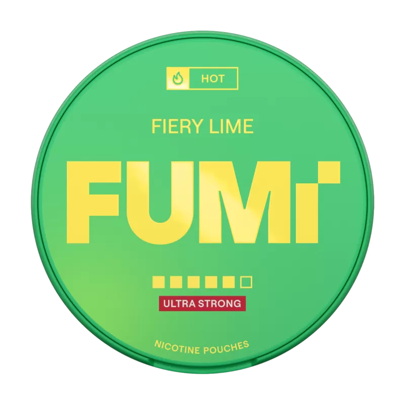 Fiery Lime FUMI Nicotine Pouches - Ecigwizard - Image 2