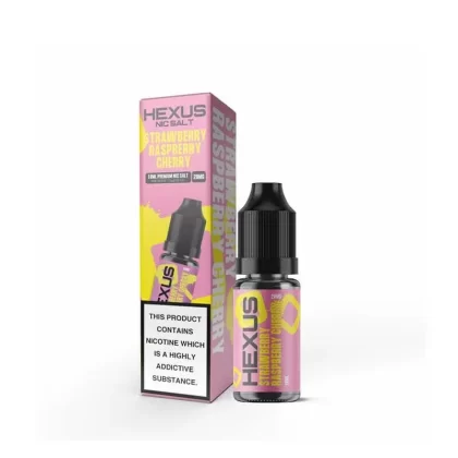Strawberry Raspberry Cherry Hexus Nic Salts – 10mg/20mg (4 or 10 Packs)