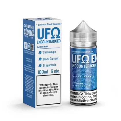 UFOhm Encounter Iced E-Liquid by Caribbean Cloud Company - Size#100ml~Nicotine#0MG>3MG>6MG