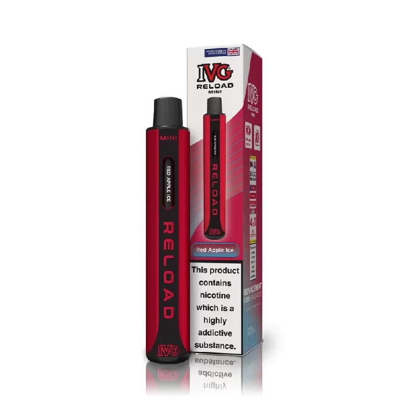 IVG Reload Mini Starter Kit Red Apple Ice - Nicotine Strength#20mg