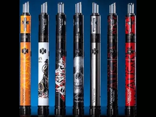Vapros Nunchako Vape Pen - COLOR#RED (49696E)