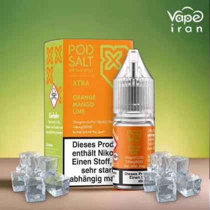 PodSalt Orange Mango Lime ice