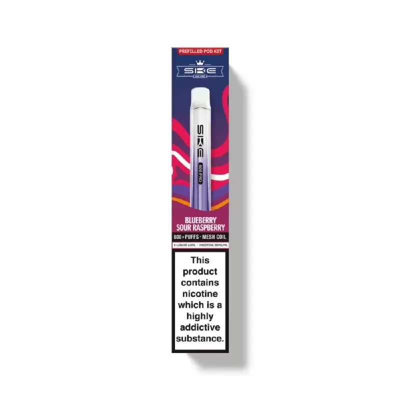 Blueberry Sour Raspberry Ske Crystal Pro 600 Prefilled Pod Kit - Ejuicewarehouse