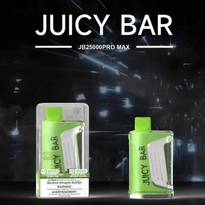 Juicy Bar JB25000 Pro Max Disposable Vape – Strawberry Kiwi Guava Ice – 25K Puffs