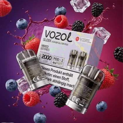 Vozol Sleek Pods – Mixed Berries