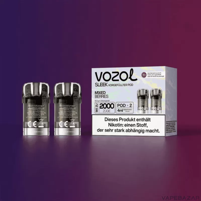 Vozol Sleek Pods – Mixed Berries - Image 2
