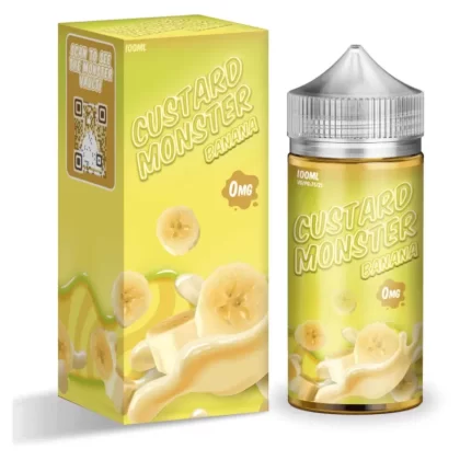 Custard Monster Banana 100ml E-Juice - Ecigmafia