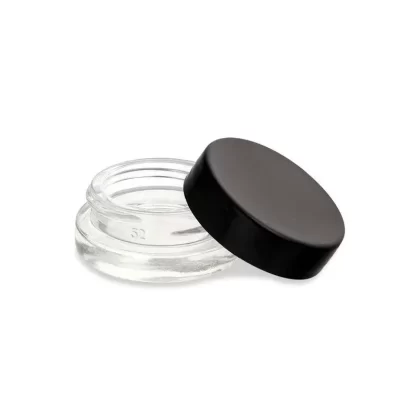 Loud Lock 7mL Thick Wall Glass Jars With Lid