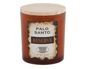 Smoke Odor Reserve Candles - Scent#Palo Santo>Vanilla Tobacco>White Russian (0F429E)