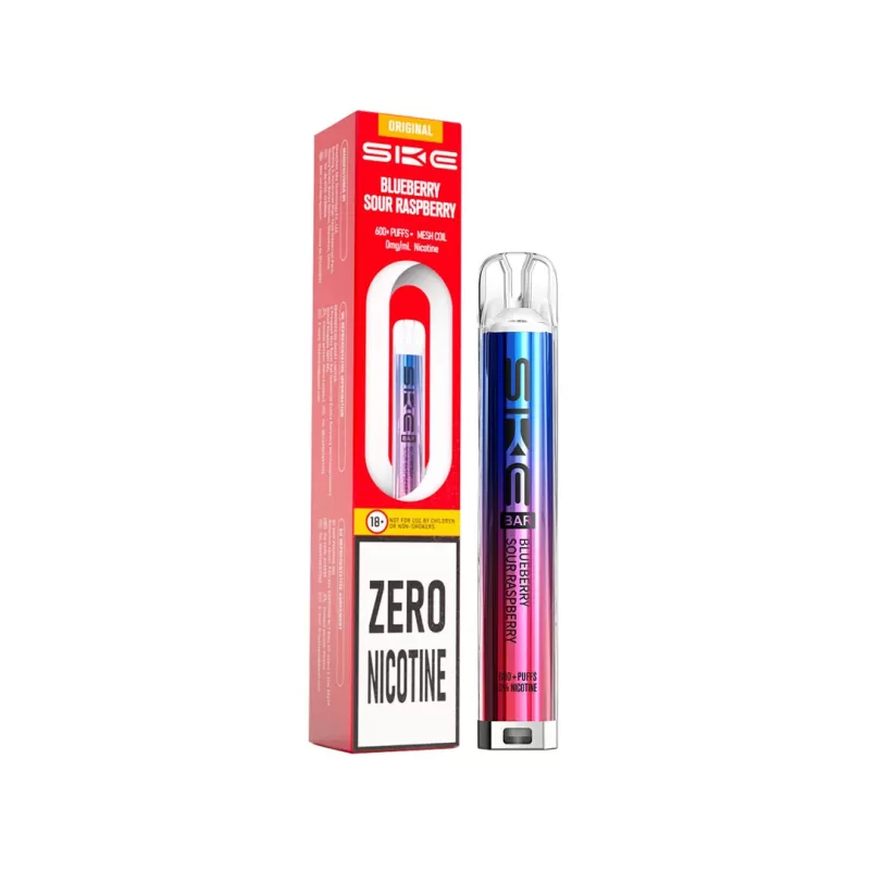 SKE Bar 600 ZERO NICOTINE Prefilled KIT - Lemon Lime - Image 3