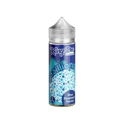 Kingston Gazillions 120 ml Bubblegum Blast Shortfill 0 mg (70VG/30PG) - Geschmack#Blaue Himbeere>Kaugummi>Erdbeere>Apfel